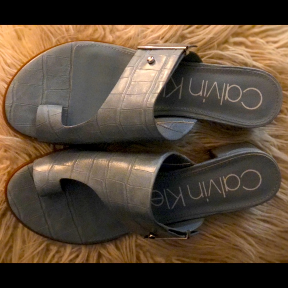 Brand new sandals.
